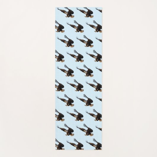 Arend swooping naar beneden yogamat (Voorkant)