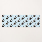 Arend swooping naar beneden yogamat (Voorkant (horizontaal))