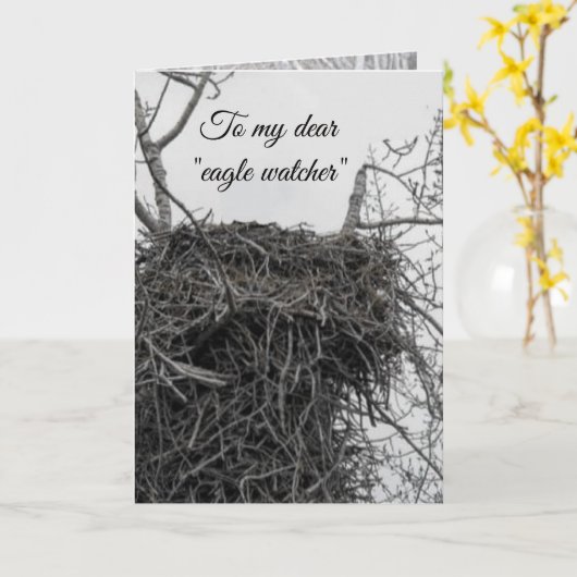 Arend Waarnemer Kaart (Gele Bloem)