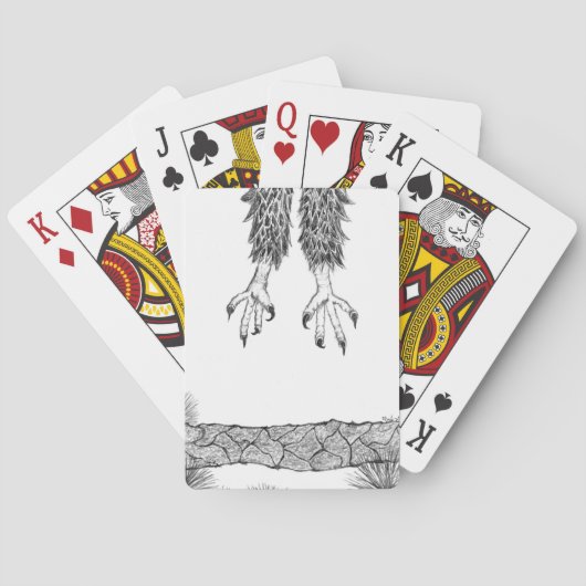 ARENDEN HARRIET + M - E17 +E18 VLIEGEND WOOHOO POKERKAARTEN (Achterkant)