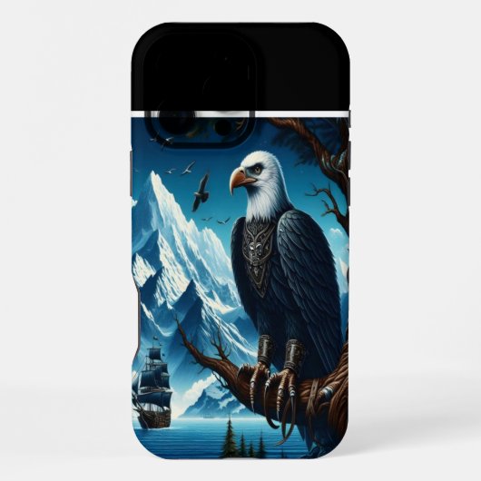 Arendsblik Over De Zee iPhone Hoesje (Achterkant)