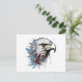 Arendschilderij briefkaart (Staand voorkant)
