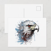 Arendschilderij briefkaart (Voorkant / Achterkant)