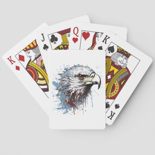 Arendschilderij  pokerkaarten (Achterkant)