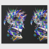 arendspatverf cadeaupapier (Vlak)