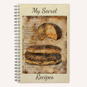 Arepa Brood Ephemera Collage Art Notitieboek
