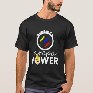 Arepa Power Latin Pride Funny Flag Gift T-shirt