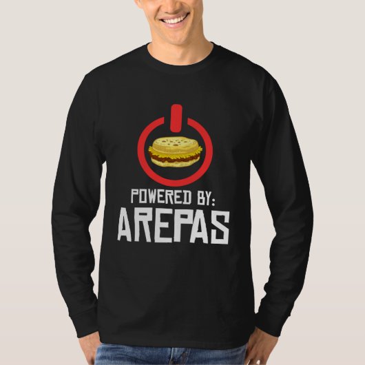 Arepa  Venezuela Colombia T-shirt (Voorkant)