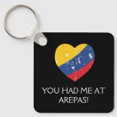 Arepas Grappig Quote Colombiaans eten Sleutelhanger (Voorkant)
