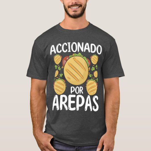 Arepas Maker Accionado por Arepas Hispanic Food gi T-shirt (Voorkant)