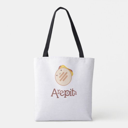 Arepita-tas Tote Bag (Achterkant)