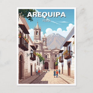 Arequipa Peru Reizen Briefkaart