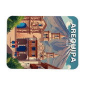 Arequipa Peru Reizen Magneet (Horizontaal)