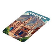 Arequipa Peru Reizen Magneet (Linkerzijde)