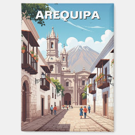 Arequipa Peru Reizen Magneet