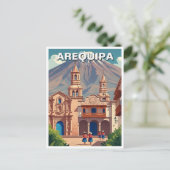 Arequipa Peru Travel Briefkaart (Staand voorkant)
