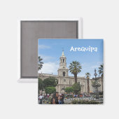 Arequipa - Plaza de Armas Magneet (Voorkant / Achterkant)