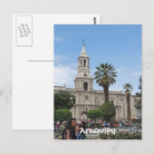 Arequired pa - Plaza de Armas Briefkaart (Voorkant / Achterkant)