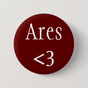 Ares <3 - Griekse oorloggod Ronde Button 5,7 Cm