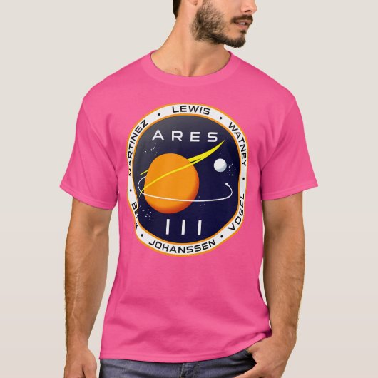Ares 3 missie naar Mars - De Marsmannetjes T-shirt (Voorkant)