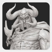 Ares Alternate Vierkante Sticker (Voorkant)