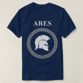 Ares Ancient Greek God van oorlog T-shirt (Design voorkant)
