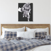 Ares Canvas Afdruk (Insitu (Slaapkamer))