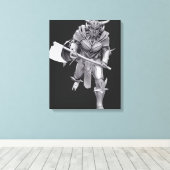 Ares Canvas Afdruk (Insitu (Houten vloer))