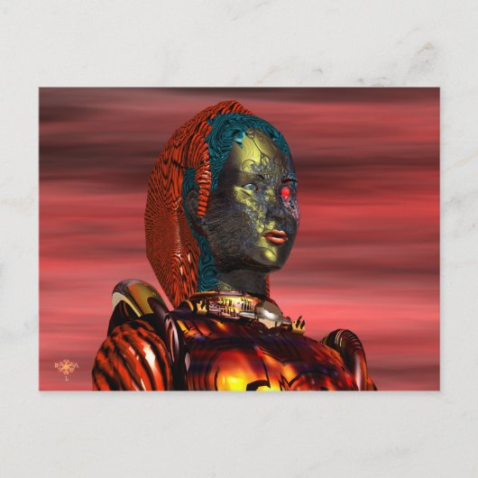 ARES - CYBORG BRIEFKAART (Voorkant)