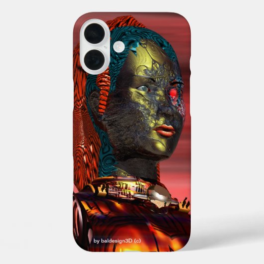 ARES - CYBORG Case-Mate iPhone CASE (Achterkant)