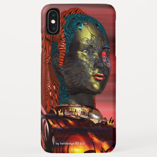 ARES - CYBORG Case-Mate iPhone CASE (Achterkant)