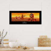 ARES CYBORG, DESERT HYPERION, SCIENCE FICTION Scif Poster (Keuken)