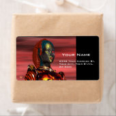 ARES Cyborg Hyperion World, Science Fiction, Sci_F Etiket (Insitu)