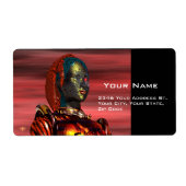 ARES Cyborg Hyperion World, Science Fiction, Sci_F Etiket (Voorkant)