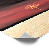 ARES CYBORG IN DESERT SUNSET Science Fiction Scifi Poster (Hoek)