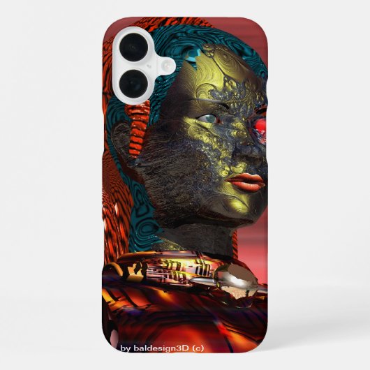 ARES - CYBORG iPhone HOESJE (Achterkant)