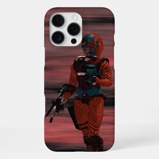 ARES - CYBORG iPhone HOESJE (Achterkant)