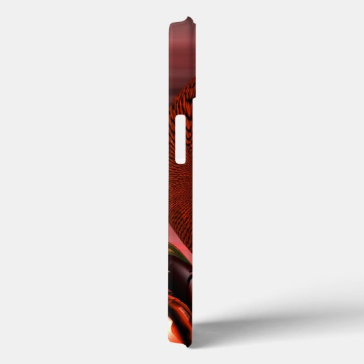 ARES - CYBORG PORTRAIT Red Science Fiction Case-Mate iPhone Case (Achterkant / Rechts)