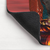 ARES - CYBORG PORTRET IN SUNSET Science Fiction Muismat (Hoek)