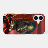 ARES - CYBORG PORTRET Sciencefiction iPhone 16 Hoesje (Achterkant horizontaal)