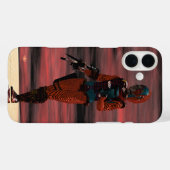 ARES CYBORG, RED SUNSET Science Fiction, Sci-Fi Case-Mate iPhone Case (Achterkant (horizontaal))