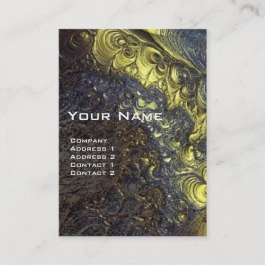 ARES CYBORG, Red Yellow Sci-Fi, Techno, Robotica Visitekaartje (Voorkant)