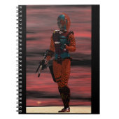 ARES CYBORG UIT HYPERION NOTITIEBOEK (Voorkant)