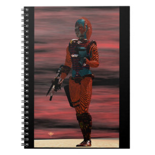 ARES CYBORG UIT HYPERION NOTITIEBOEK