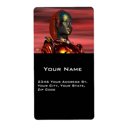 ARES, Cyborg van Hyperion Etiket (Voorkant)