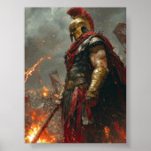 Ares, God of War - Brenger van de strijd en woede Poster (Voorkant)