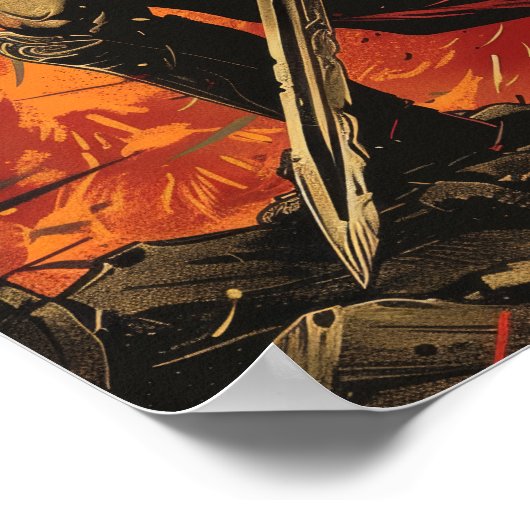 Ares, God of War Poster (Hoek)