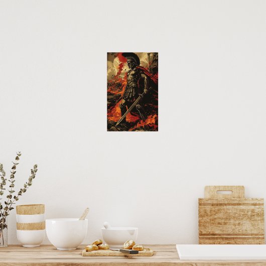 Ares, God of War Poster (Keuken)