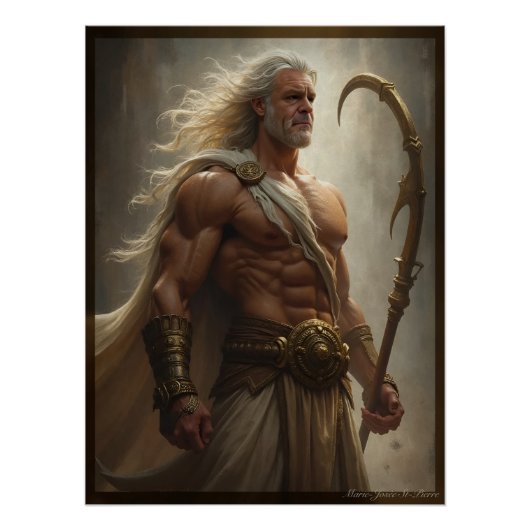 Ares God van de Oorlog Perfect Poster (Voorkant)