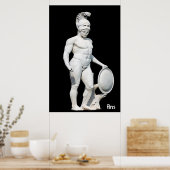 Ares / Greek God / Poster (Keuken)